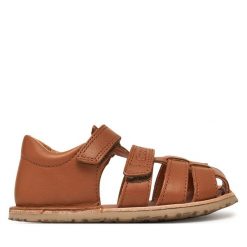 Sandały Froddo. Brązowe sandały chłopięce Froddo, bez zapięcia. Za 219.99 zł.