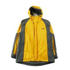 Second life - Parka męska The North Face Summit Series Gore-Tex XCR - Stan dobry. Żółte parki męskie The North Face, l, bez wzorów, z gore-texu, bez kaptura. Za 340.76 zł.