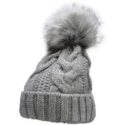 Czapka damska 4F. Szare czapki i kapelusze damskie 4f, na zimę, z aplikacjami, z materiału, sportowe. Za 47.99 zł.