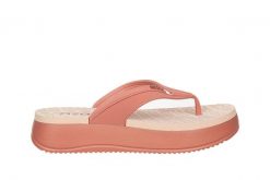 Japonki Azaleia Maria Nude, Różowy, Tworzywo - 39. Czerwone klapki damskie Azaleia, bez wzorów, z materiału, bez obcasa. W wyprzedaży za 142.49 zł.