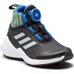 Buty adidas - FortaTrail Boa Btw K AC7483 Cblack/Refsil/Blue. Czarne obuwie sportowe damskie Adidas, z materiału. W wyprzedaży za 209.00 zł.
