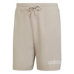 Prosty krótki t-shirt adidas Essentials Linear. T-shirty męskie Adidas, xl, bez wzorów, z dżerseju, eleganckie, bez kołnierzyka. Za 151.60 zł.