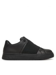 Calvin Klein Sneakersy V3X9-83162-1355 D Czarny. Czarne buty sportowe chłopięce Calvin Klein, bez wzorów, ze skóry, bez zapięcia. Za 299.99 zł.