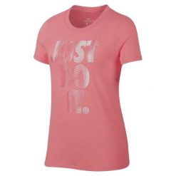 Nike Koszulka G Nk Dry Tee Df Tempest Jdi Pink Xl. Bluzki dla dziewczynek marki Nike. W wyprzedaży za 58.00 zł.