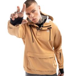 Kurtka lifestyle męska W3 Neuquén LF. Żółte kurtki męskie SIROKO, m, bez wzorów, z softshellu, bez kaptura. Za 844.00 zł.