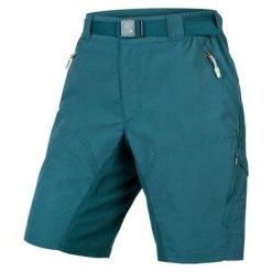 Spodenki rowerowe damskie Endura Hummvee Short. Niebieskie szorty sportowe damskie ENDURA, xl, bez wzorów, sportowe, rowerowe. Za 328.05 zł.