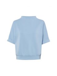 Someday Bluza - detal Utaliana Kobiety Sztuczne włókno niebieski, S. Niebieskie bluzy damskie someday., s, bez wzorów, z włókna, bez kaptura. Za 279.95 zł.