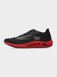 4F Buty treningowe GECKO LITE X z przewiewną cholewką męskie - szare 43. Czarne buty sportowe męskie 4f, z elastanu, bez zapięcia, na fitness i siłownię. W wyprzedaży za 199.99 zł.