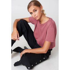 NA-KD Basic T-shirt oversize - Pink. T-shirty damskie marki NA-KD Basic. W wyprzedaży za 31.77 zł.