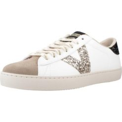 Buty VICTORIA 1126228V BERLIN GLITTER CORDON LOGO Czarny. Białe trekkingi damskie VICTORIA, trekkingowe. Za 320.99 zł.