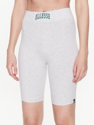 Ellesse Szorty sportowe Lucini SGR17858 Szary Slim Fit. Szare szorty sportowe damskie Ellesse, bez wzorów, z bawełny, sportowe, do biegania. Za 69.99 zł.