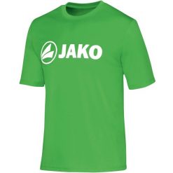 Koszulka Jako fonctionnel Promo. Zielone koszulki sportowe męskie Jako, m, bez wzorów, z materiału, bez kołnierzyka, bez ramiączek, do piłki nożnej. Za 108.00 zł.