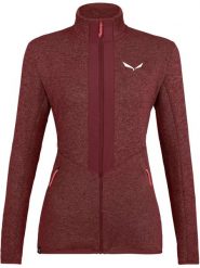 Bluza polarowa turystyczna damska Salewa Rocca 2 Pl W Fz. Czerwone bluzy damskie Salewa, l, bez wzorów, z materiału, bez kaptura. Za 333.40 zł.