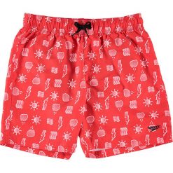 Szorty kąpielowe w kolorze czerwonym. Czerwone kąpielówki dla chłopców Speedo, Plage du Sud, bez wzorów, z materiału. W wyprzedaży za 70.95 zł.