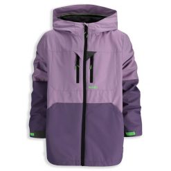 Kurtka turystyczna dla dzieci Lemon Explore WL6 parka wodoodporna fioletowa. Fioletowe kurtki i płaszcze dla dziewczynek LEMON explore, na jesień, bez wzorów, z poliesteru, z kapturem. Za 229.90 zł.