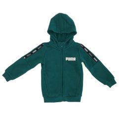 Puma Bluza Tape 67407313. Szare bluzy damskie Puma, bez wzorów, z bawełny, bez kaptura. Za 152.99 zł.