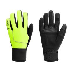 Zimowe rękawiczki rowerowe Rogelli Essential. Żółte buty sportowe męskie Rogelli, bez zapięcia, rowerowe. Za 146.00 zł.