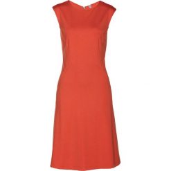 Sukienka punto bonprix pomarańczowy matowy. Brązowe sukienki damskie bonprix. Za 149.99 zł.