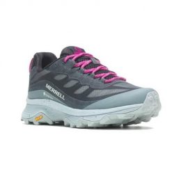 Buty do biegania damskie Merrell Moab Speed Gtx. Obuwie sportowe damskie Merrell, bez wzorów, z materiału, do biegania. Za 677.00 zł.
