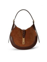 Polo Ralph Lauren Torebka 428945972008 Brązowy. Brązowe torebki do ręki damskie Polo Ralph Lauren, bez wzorów, ze skóry, bez dodatków. Za 2,899.00 zł.