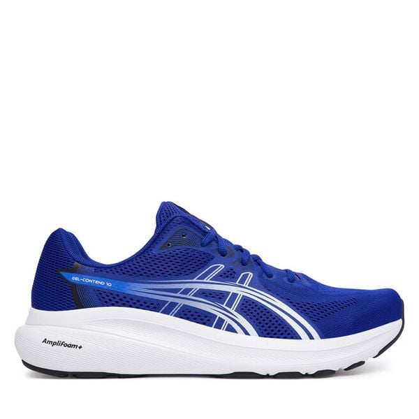 Buty do biegania Asics. Niebieskie buty sportowe męskie Asics, bez zapięcia, do biegania. Za 278.99 zł.