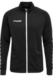 Kurtka Sportowa Hummel HML AUTHENTIC POLY ZIP JACKET czarna. Białe kurtki męskie Hummel, m, bez wzorów, sportowe, bez kaptura. Za 167.00 zł.