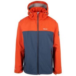 Męska Kurtka Soft Shell Moyler DLX. Brązowe kurtki męskie Trespass, l, bez wzorów, z softshellu, trekkingowe. Za 418.99 zł.