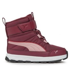Śniegowce Puma. Czerwone śniegowce dziewczęce Puma, bez zapięcia. Za 349.99 zł.