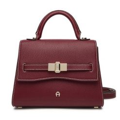 Torebka Aigner. Czerwone torebki do ręki damskie Aigner, bez wzorów, klasyczne, bez dodatków. Za 2,759.00 zł.