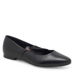 Baleriny Lasocki. Czarne baleriny damskie Lasocki, bez wzorów, bez obcasa. Za 159.99 zł.