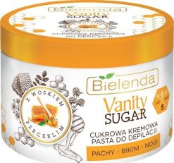 Bielenda Bielenda Vanity Sugar Cukrowa Kremowa Pasta do depilacji - bikini,pachy,nogi 100g. Białe bikini damskie Bielenda, bez wzorów. Za 27.99 zł.