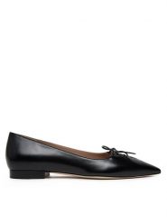 MALONE SOULIERS Baleriny Hedy Flat 10-4 Czarny. Czarne baleriny damskie MALONE SOULIERS, bez wzorów, ze skóry, bez obcasa. Za 1,749.00 zł.
