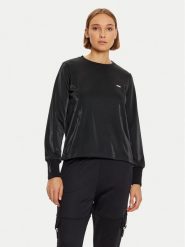 Liu Jo Sport Bluza TF4257 J4751 Czarny Regular Fit. Czarne bluzy damskie Liu Jo Sport, m, bez wzorów, z syntetyku, bez kaptura. Za 379.99 zł.