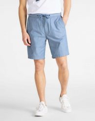 MĘSKIE SZORTY LEE DRAWSTRING SHORT WASHED STRIPE L7UKREV. Szorty męskie Lee, l, bez wzorów. Za 159.99 zł.