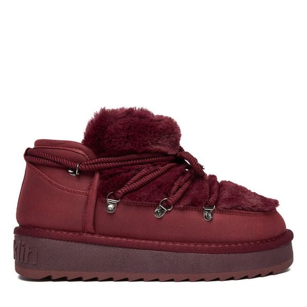 Śniegowce D.Franklin. Czerwone śniegowce i trapery damskie D.Franklin. Za 359.99 zł.