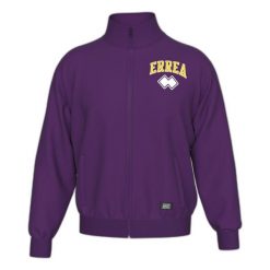 Bluza dresowa zapinana na zamek błyskawiczny Errea Graphic 49. Fioletowe bluzy sportowe męskie ERREA, m, bez wzorów, z bawełny, bez kaptura. Za 162.50 zł.
