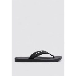 Klapki Męskie Rider IMPULSE THONG AD Noir. Czarne klapki męskie Rider, z materiału, sportowe. Za 79.99 zł.