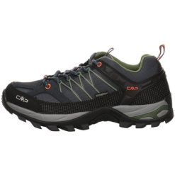 Buty trekkingowe męskie CMP RIGEL LOW. Czarne trekkingi męskie Campagnolo, trekkingowe. W wyprzedaży za 359.99 zł.