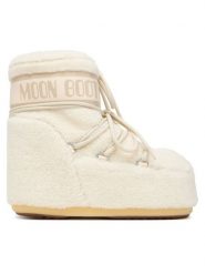 Moon Boot Śniegowce 80D1409700 Kremowy. Białe śniegowce i trapery damskie Moon Boot, z materiału. Za 1,319.00 zł.