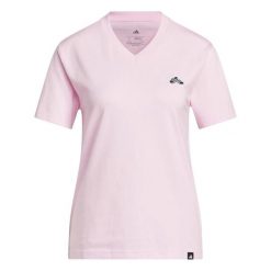 Koszulka damska ADIDAS SLIDE VNECK XS. Białe koszulki sportowe damskie Adidas, uniwersalny, bez wzorów, z bawełny, bez kołnierzyka, bez ramiączek, na fitness i siłownię. Za 109.00 zł.