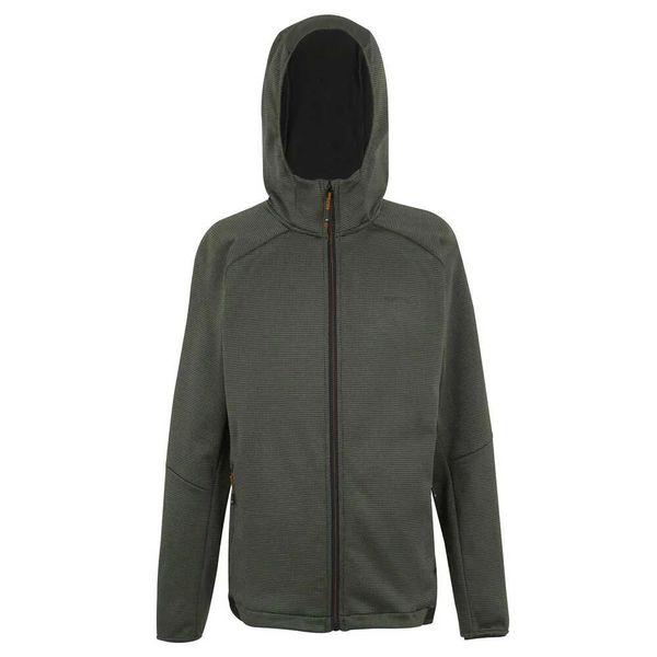 Męska Bluza Polarowa Everet. Niebieskie bluzy męskie Regatta, na zimę, l, bez wzorów, z materiału, z kapturem. Za 105.99 zł.