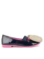 Billieblush Baleriny U20583 Granatowy. Niebieskie baleriny dziewczęce Billieblush, bez wzorów, ze skóry, bez zapięcia. Za 279.99 zł.