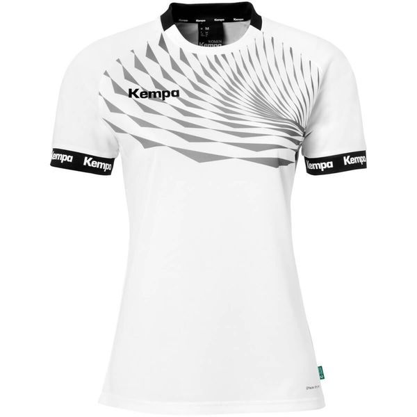 Damski jersey Kempa Wave 26. Białe koszulki sportowe damskie Kempa, bez wzorów, z jersey, sportowe, bez kołnierzyka. Za 166.50 zł.