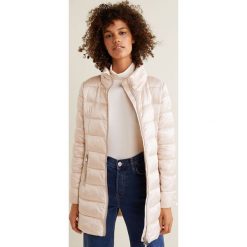 Mango - Kurtka Blanlong. Szare kurtki damskie Mango, z materiału. Za 269.90 zł.