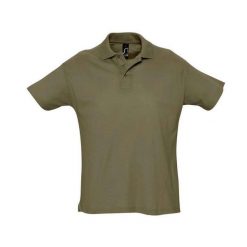 Męska Koszulka Polo Summer II. Czarne koszulki polo męskie SOL'S, m, bez wzorów, z bawełny, bez ramiączek. Za 62.99 zł.