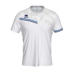 T-Shirt Errea Evan Koszulka Krótki Rękaw Ad Dorośli. Białe koszulki sportowe męskie ERREA, m, bez wzorów, z materiału, bez kołnierzyka, bez ramiączek, na fitness i siłownię. Za 195.00 zł.