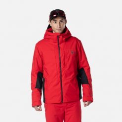 Kurtka narciarska męska Rossignol Allspeed. Czerwone kurtki sportowe męskie Rossignol, na zimę, l, bez wzorów, narciarskie. Za 1,229.00 zł.