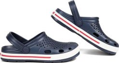 Klapki damskie Coqui Lindo. Niebieskie klapki damskie Coqui, bez wzorów, z materiału, bez obcasa. Za 134.99 zł.