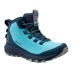 Buty trekkingowe damskie Haglöfs L.I.M FH GTX Mid. Niebieskie obuwie sportowe damskie Haglöfs. Za 569.99 zł.