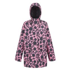 Kurtka Damska Orla Kiely Swing II Floral Waterproof Jacket. Czerwone kurtki damskie Regatta, m, bez wzorów, bez kaptura, trekkingowe. Za 166.99 zł.
